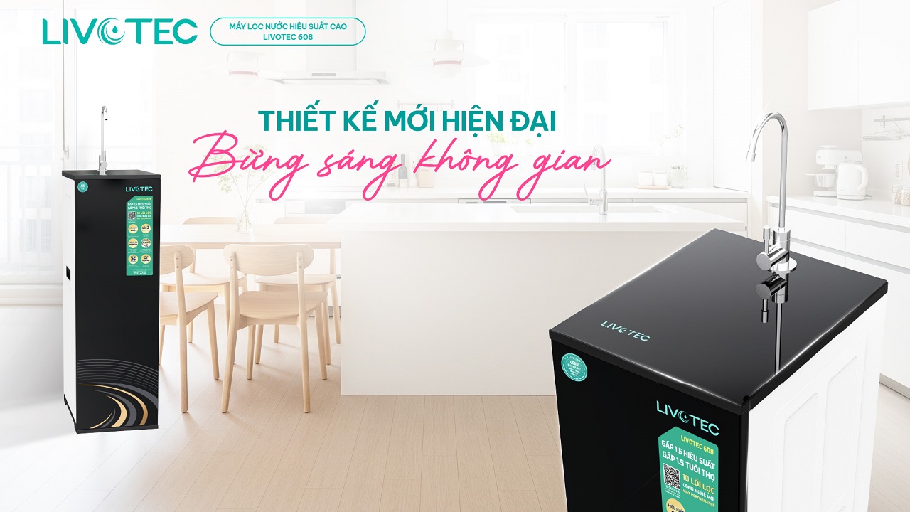 Livotec 608 thiết kế thời trang nâng tầm không gian