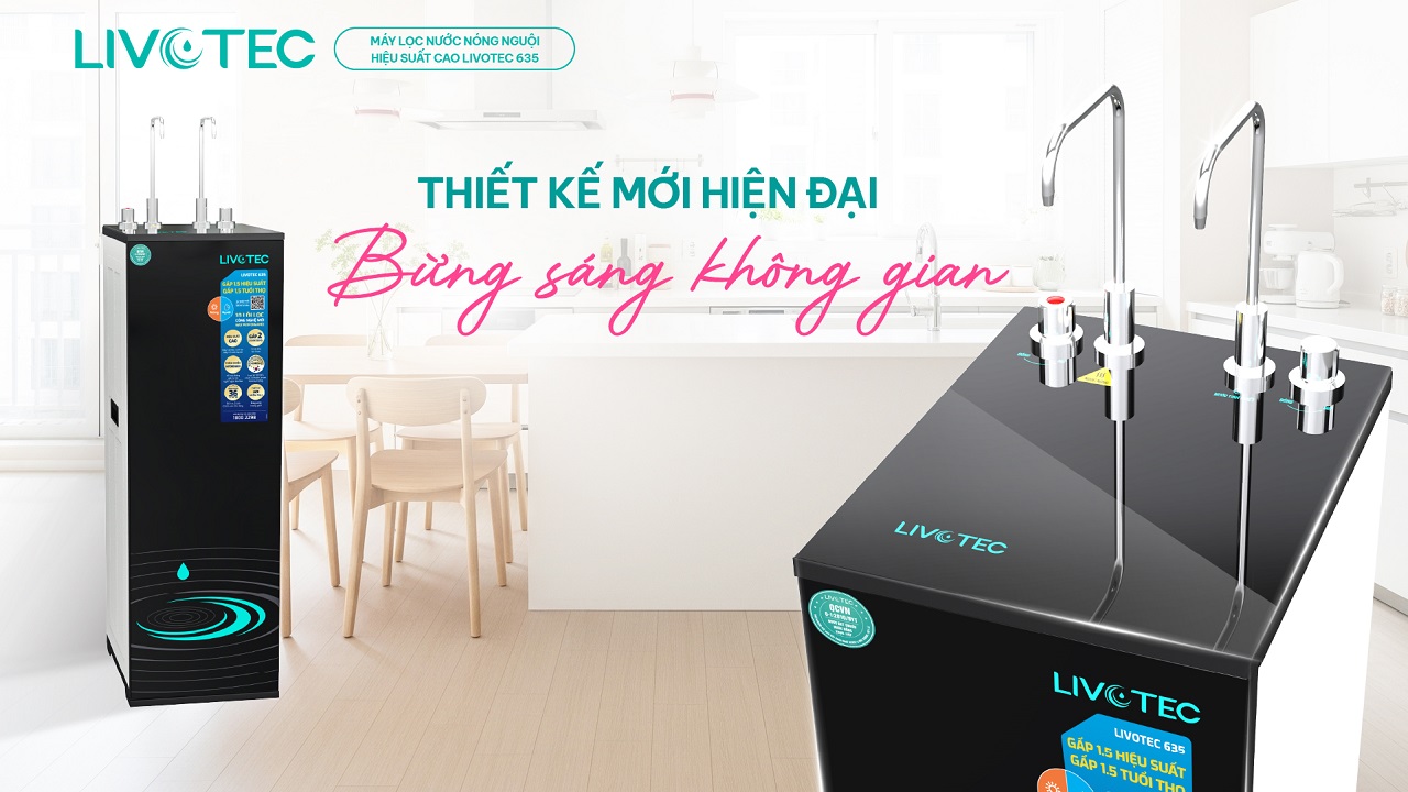 Livotec 635 thiết kế mới hiện đại