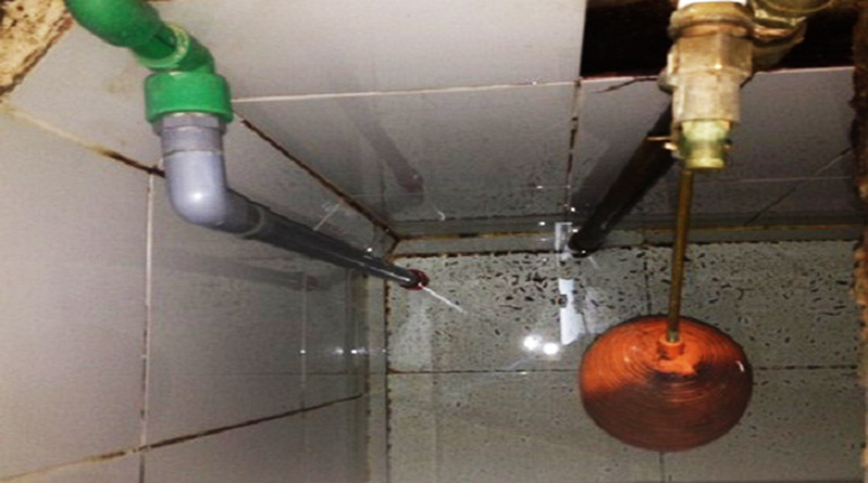 Hệ thống bể chứa nước chung cư không sạch