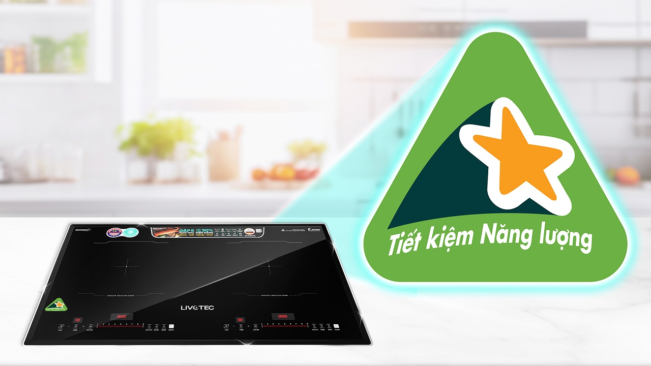 Livotec E-smart LID-990M có nhãn tiết kiệm năng lượng