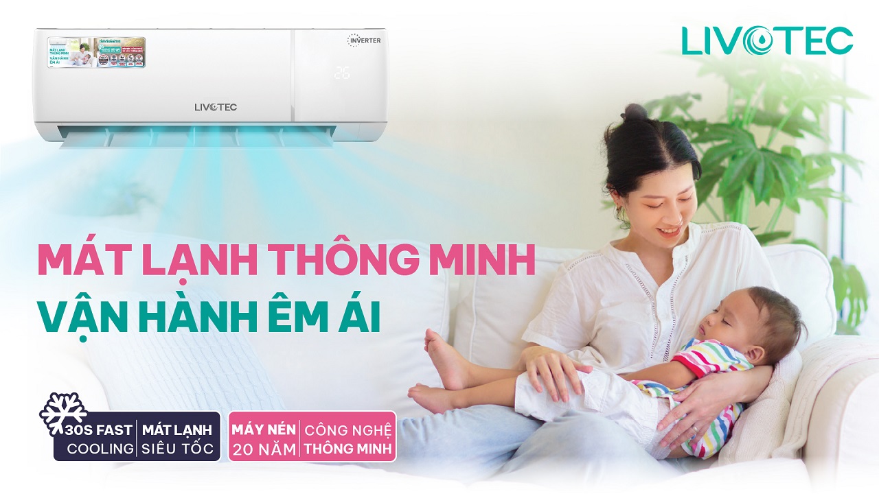 Điều hòa Livotec DH18 Inverter TSP 1