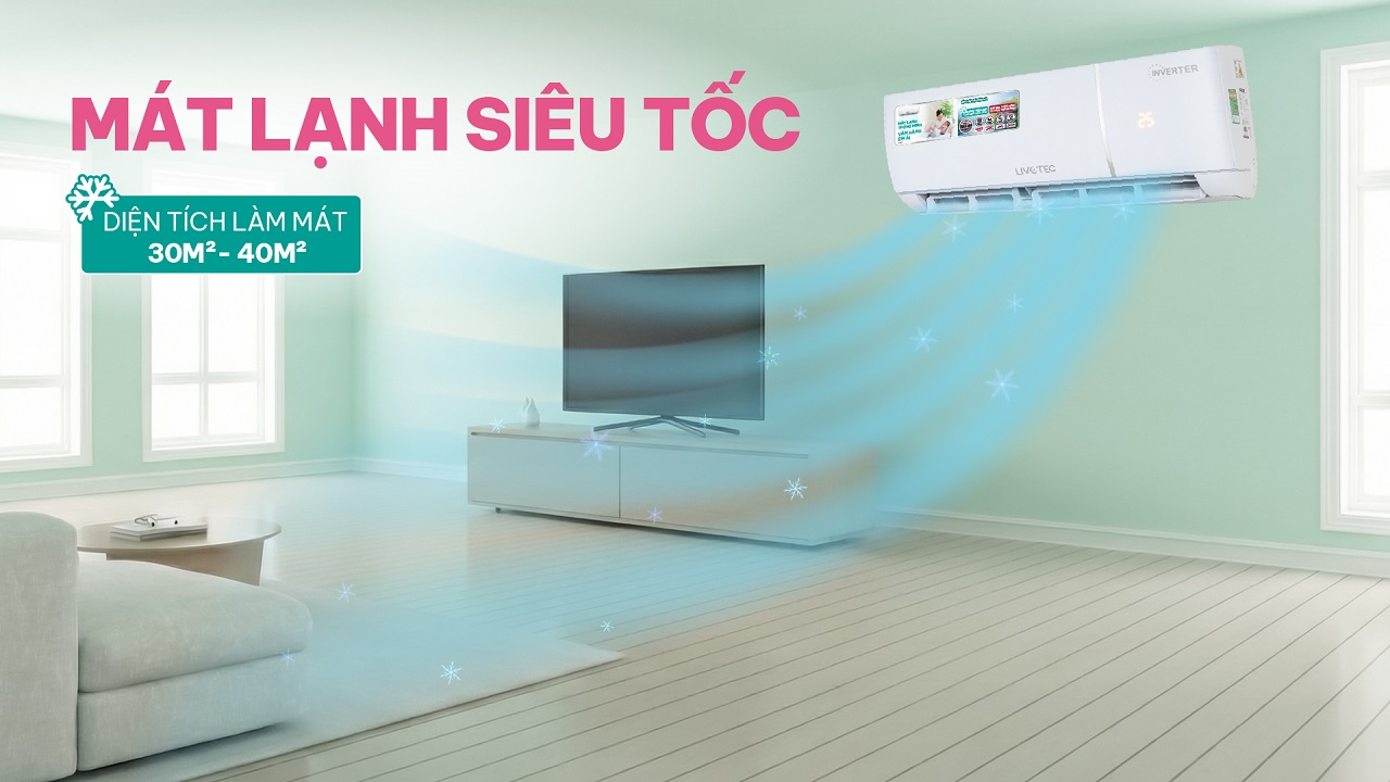 Điều hòa Livotec DH24 Inverter TSP 2