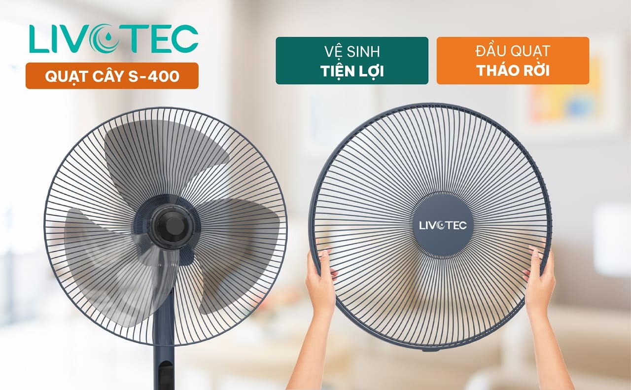 Cách Tháo Quạt Cây Để Vệ Sinh Đơn Giản Nhanh Chóng