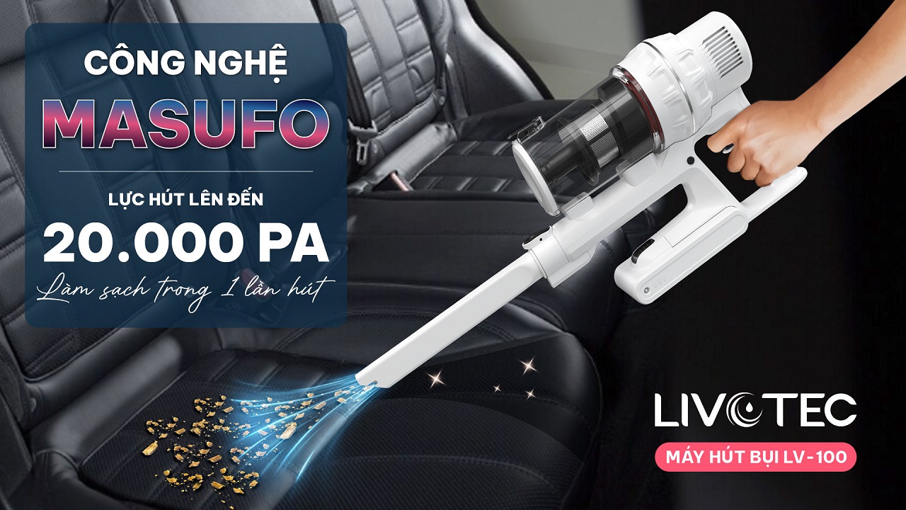 Livotec LV-100 làm sạch nhanh với MASUFO