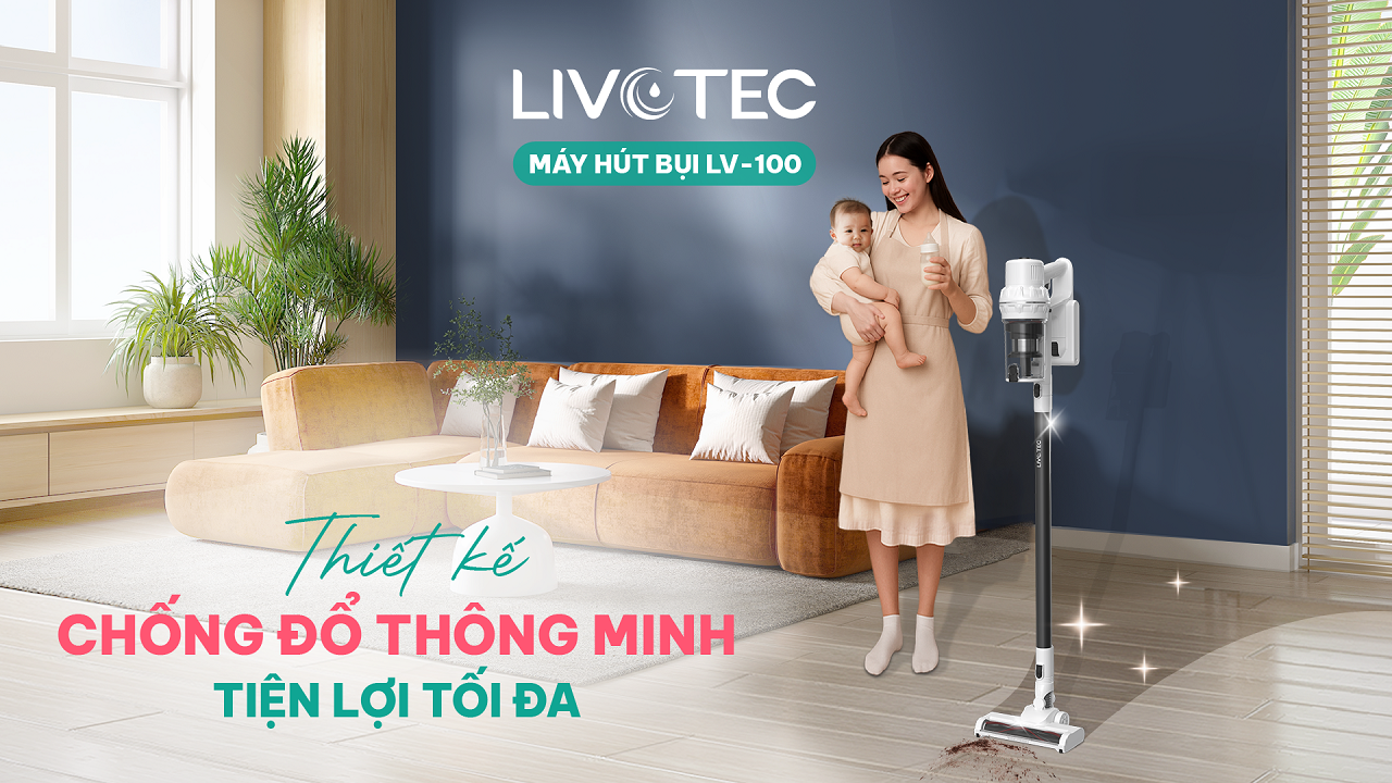 Livotec LV-100 thiết kế chống đổ an toàn