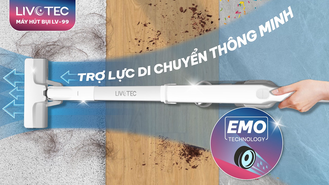 Livotec LV-99 công nghệ EMO trợ lực di chuyển