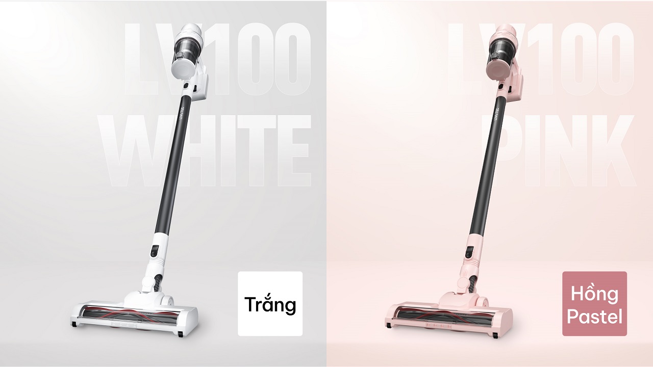 Máy hút bụi Livotec LV-100 2 màu trẻ trung