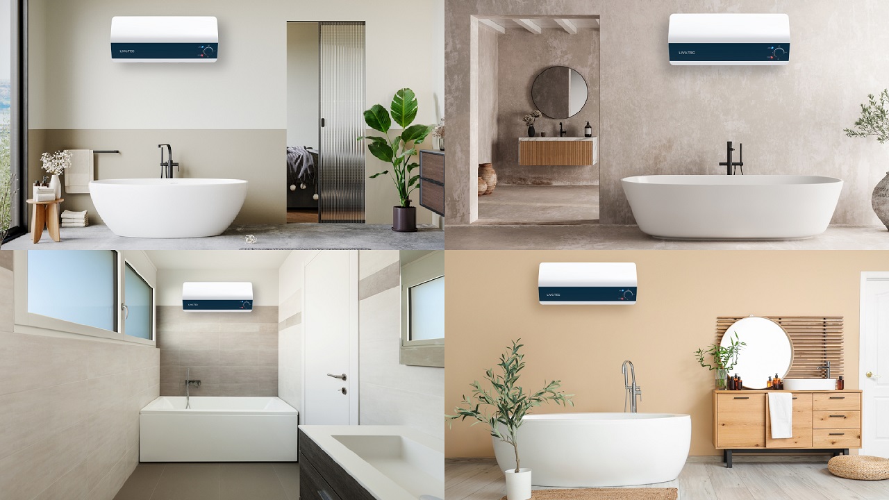 Livotec I30A25 phù hợp với nhiều không gian phòng tắm