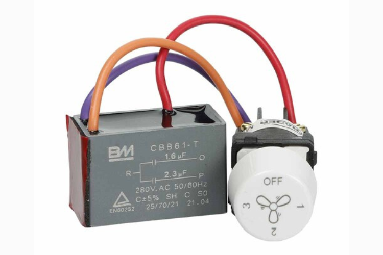 Cách chọn tụ điện cho quạt cây