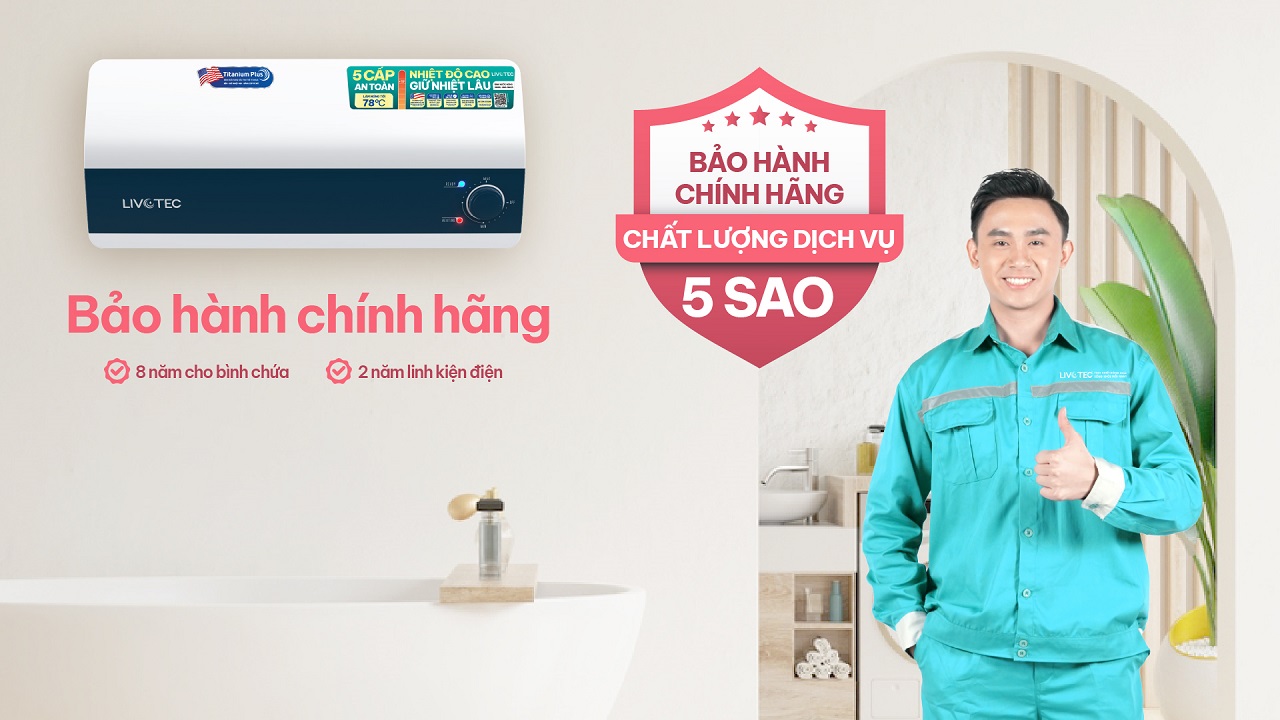 Livotec I30A25 phù hợp với nhiều không gian phòng tắm