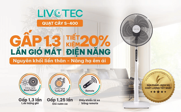 Quạt cây Livotec