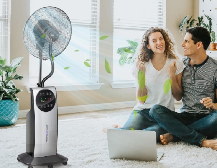 Quạt cây phun sương