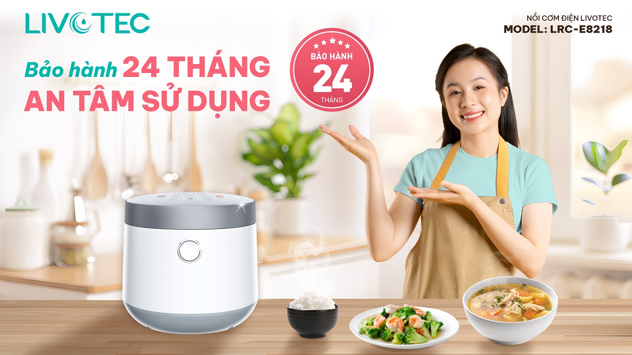 Livotec LRC-E8218 bảo hành 24 tháng chính hãng