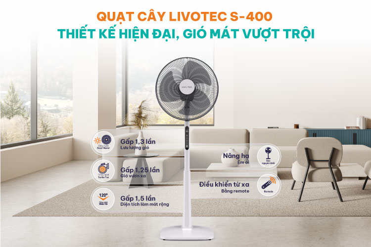 Quạt cây Livotec S-400