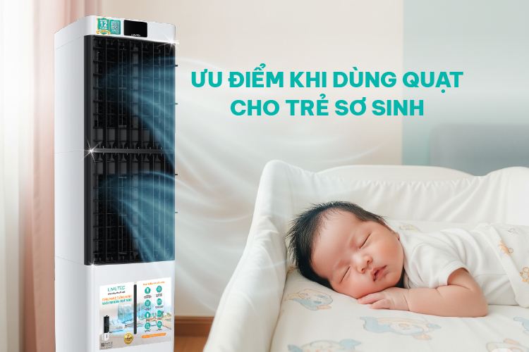 Ưu điểm của việc sử dụng điều hòa cho trẻ sơ sinh