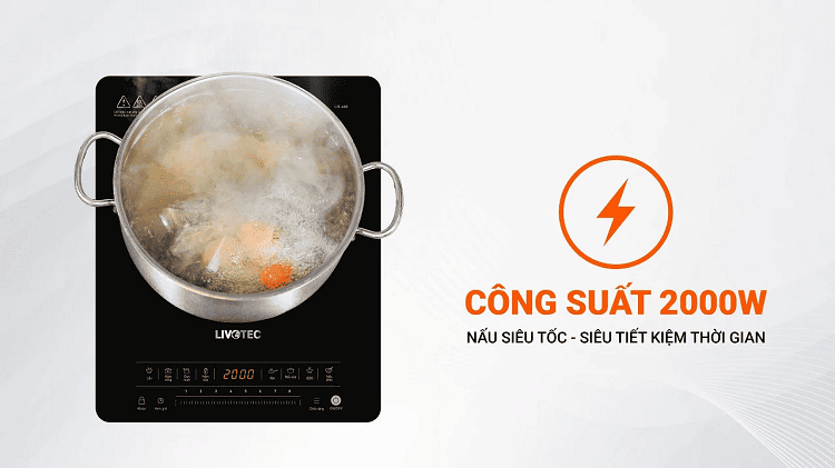 Công suất bếp từ đơn