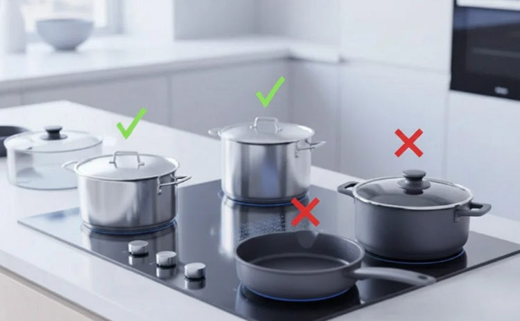 Bếp từ có kén nồi không?