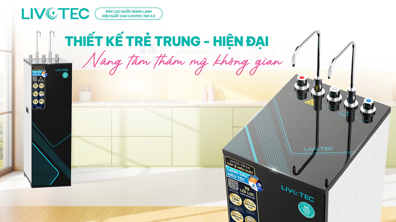 Livotec T69 2.0 thiết kế trẻ trung hiện đại