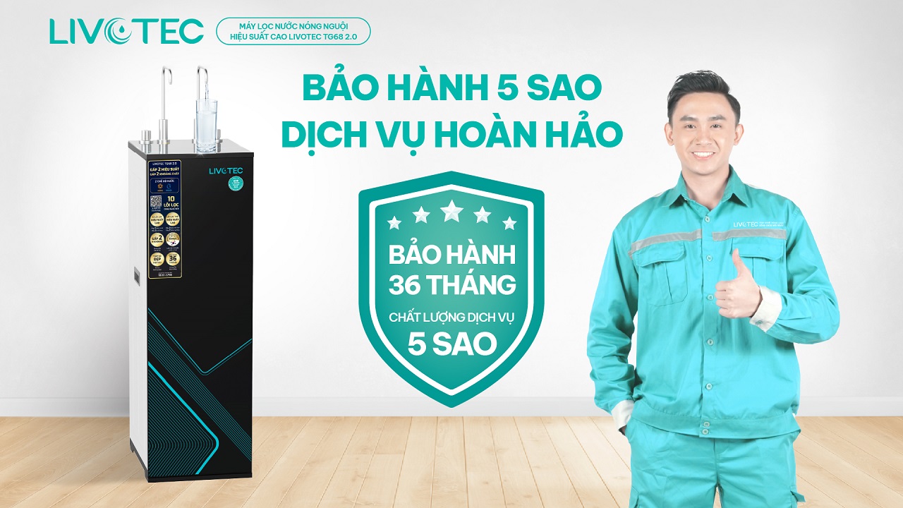 Máy lọc nước TG68 2.0 bảo hành chính hãng 36 tháng