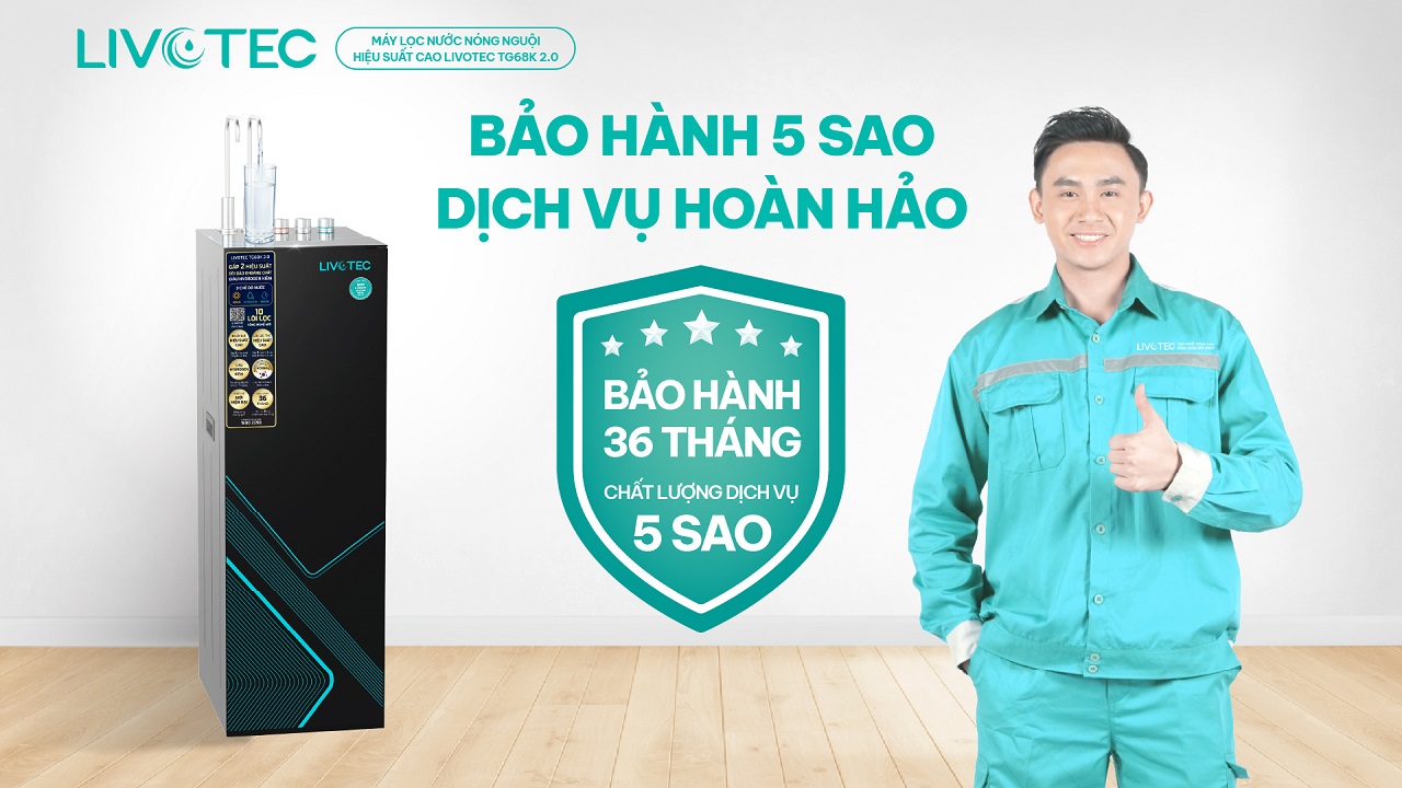 Livotec TG68K 2.0 bảo hành chính hãng 3 năm