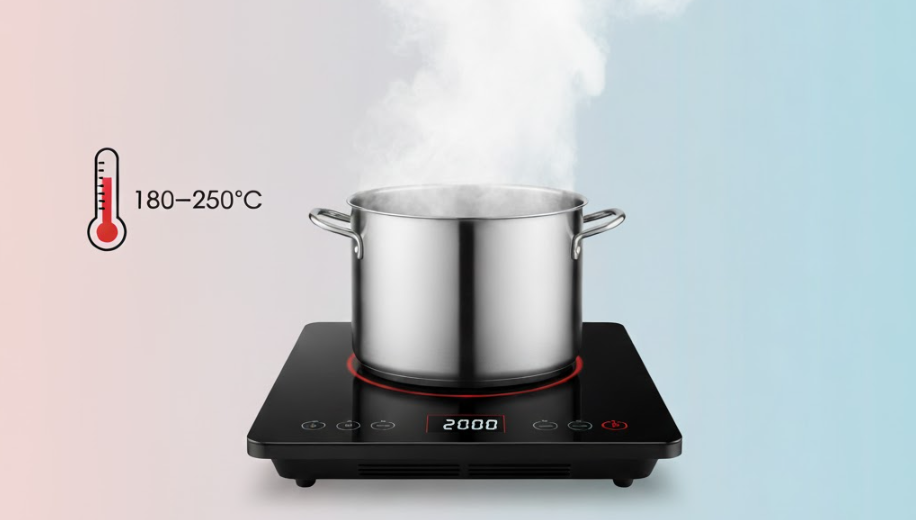 2000W bằng bao nhiêu độ C?