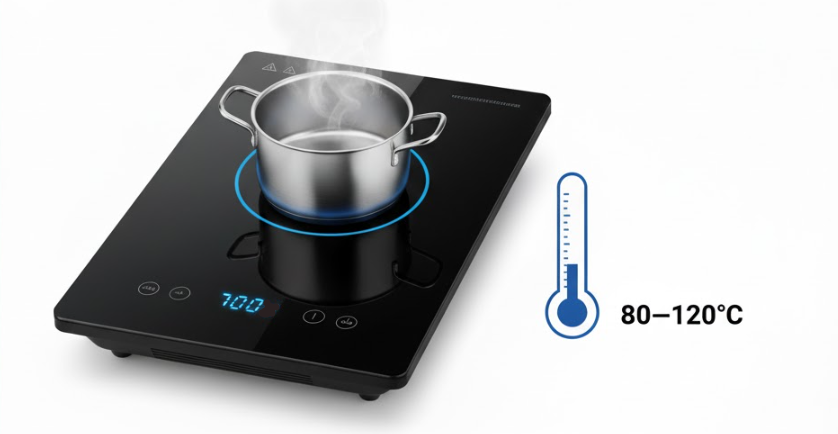 700W bằng bao nhiêu độ C?