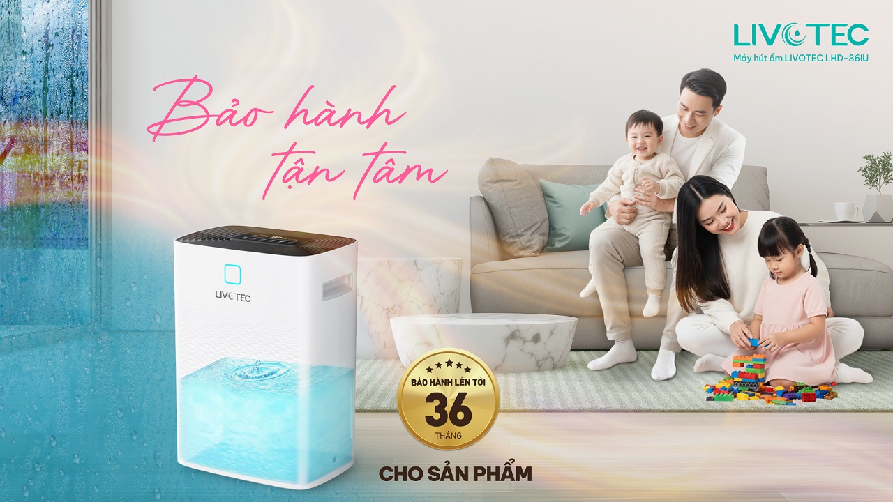 Livotec LHD-36IU bảo hành an tâm