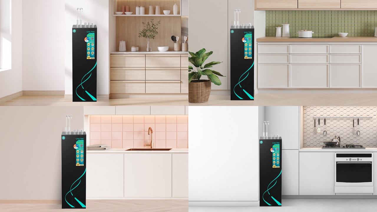 Máy lọc nước nóng lạnh Livotec 668 phù hợp không gian của mọi gia đình