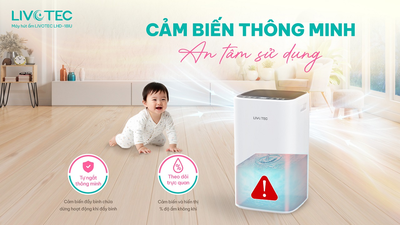 Livotec LHD-18IU cảm biến thông minh an toàn