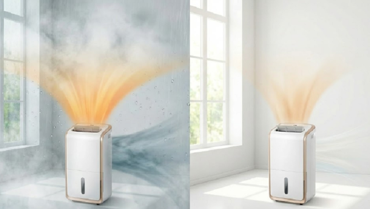 Điều kiện độ ẩm ban đầu ảnh hưởng đến điện năng tiêu thụ của máy hút ẩm