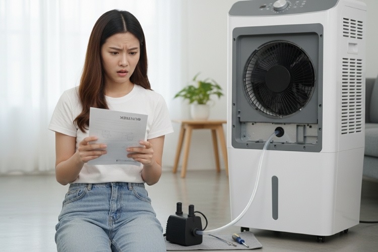 Khi nào cần thay bơm nước quạt điều hòa?