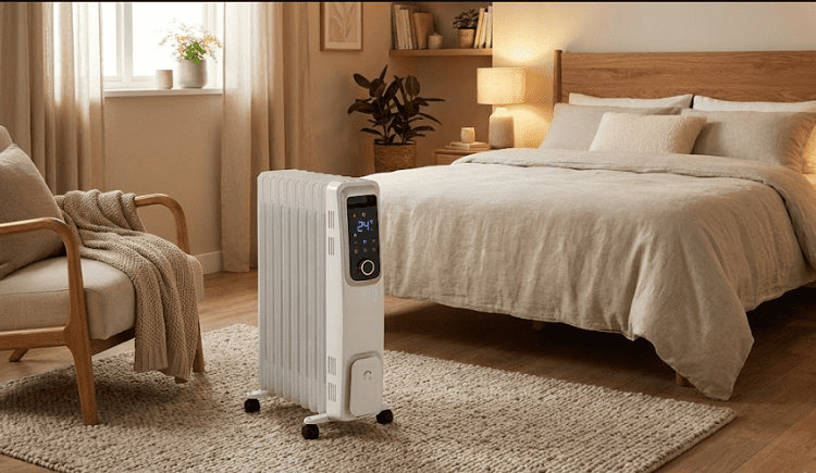 Máy sưởi dầu phù hợp sưởi ấm trong thời gian dài