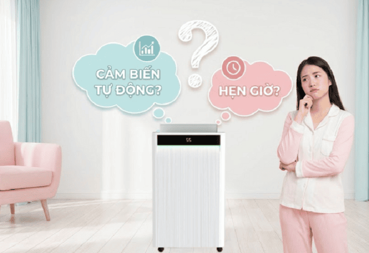 Nên sử dụng chế độ tự động hay hẹn giờ?
