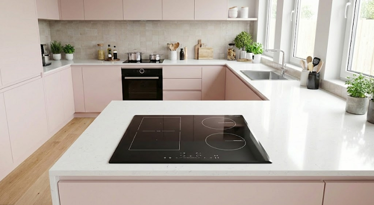 Bếp từ 4 vùng 86 x 52 cm