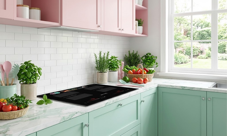 Bếp từ đôi tiêu chuẩn 73 x 43 cm