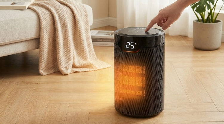 Cài đặt nhiệt độ thông minh cho máy sưởi