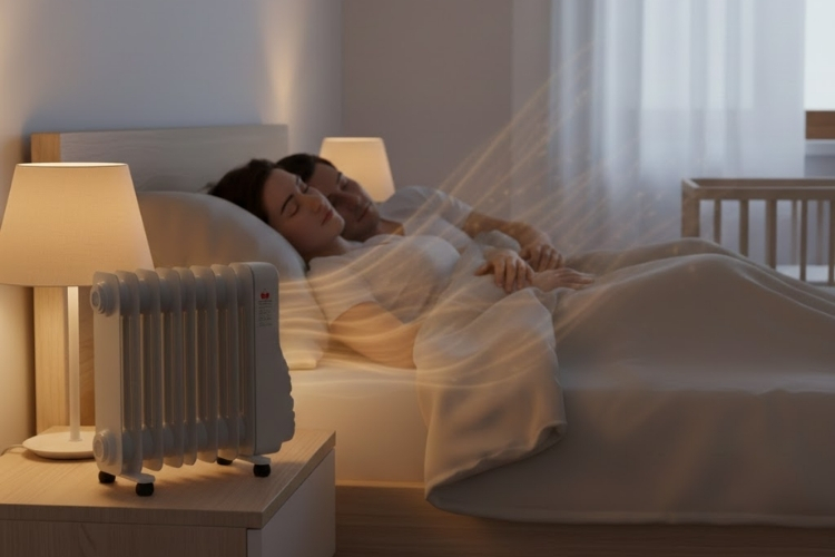 Máy sưởi dầu mùa đông