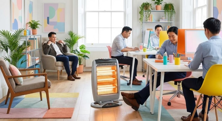 Quạt sưởi Halogen