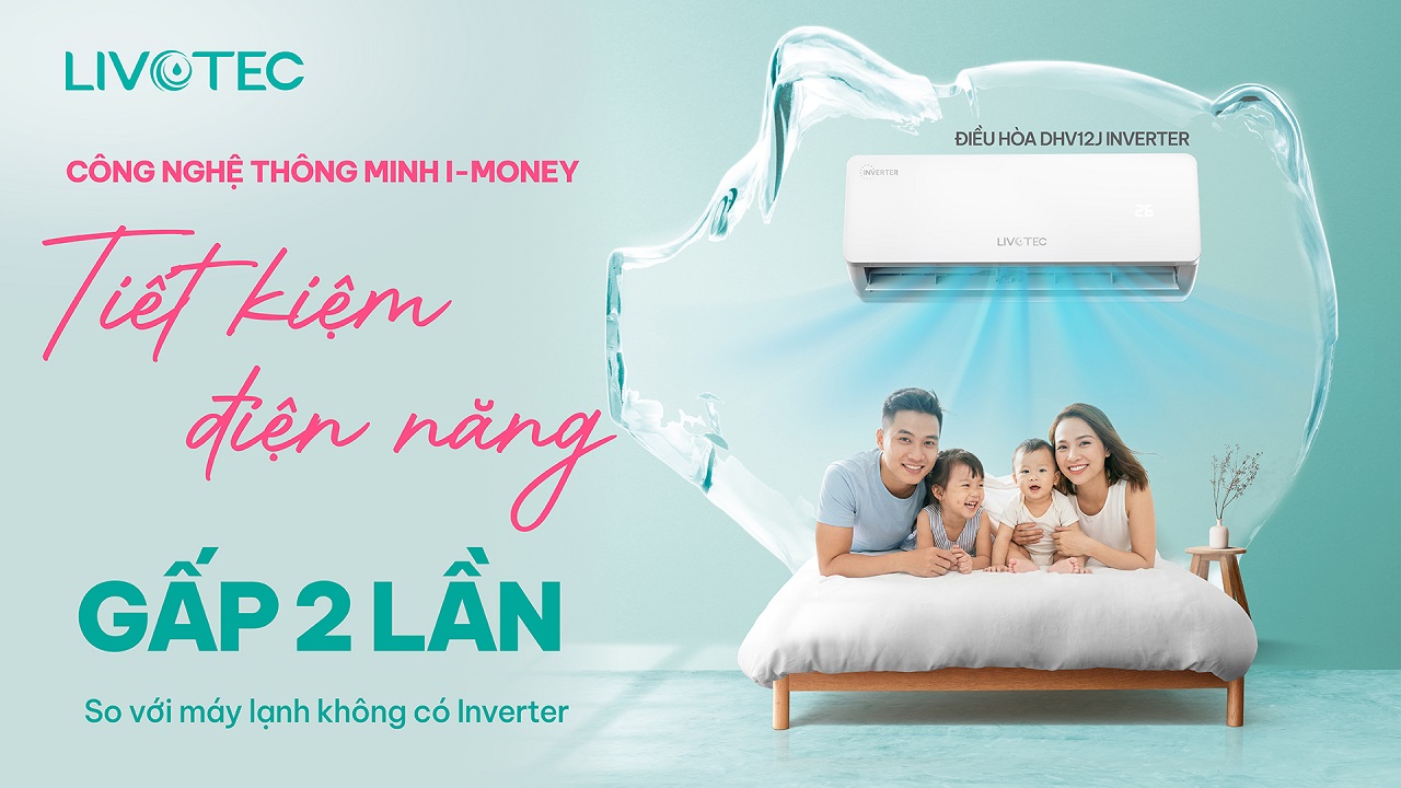 Livotec DHV12J Inverter tiết kiệm điện I-Money