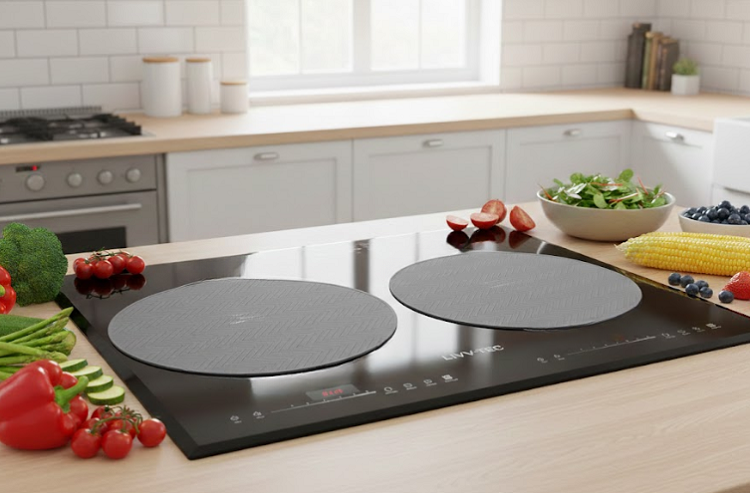 Miếng lót bảo vệ mặt kính bếp từ khỏi trầy xước