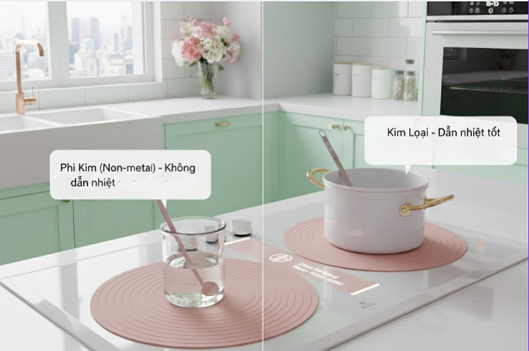 Tác dụng của miếng lót lên các thành phần kim loại và phi kim