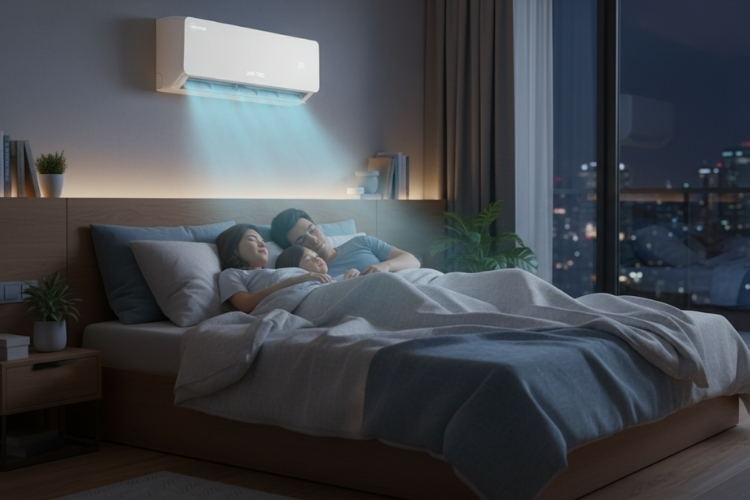 Điều hòa có độ ồn thấp, vận hành êm ái