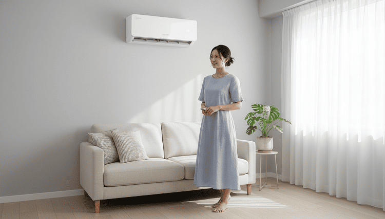 Lưu ý khi lắp điều hòa cho phòng nhỏ 12m²