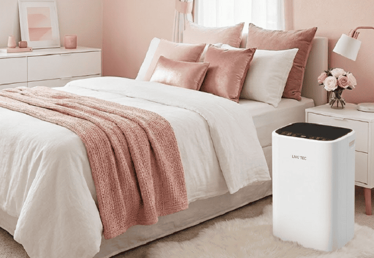Máy hút ẩm trong phòng ngủ