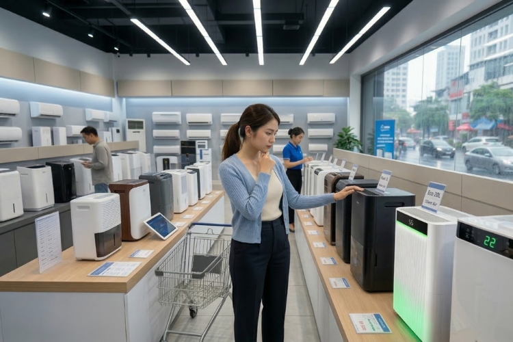 Nên mua máy hút ẩm loại nào tốt?