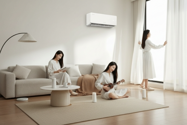 Phòng 25m² lắp điều hòa bao nhiêu BTU?
