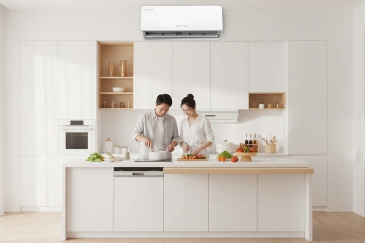 Điều hòa cho phòng 35m²