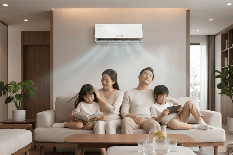 Điều hòa vẫn làm lạnh nhanh với I-Money