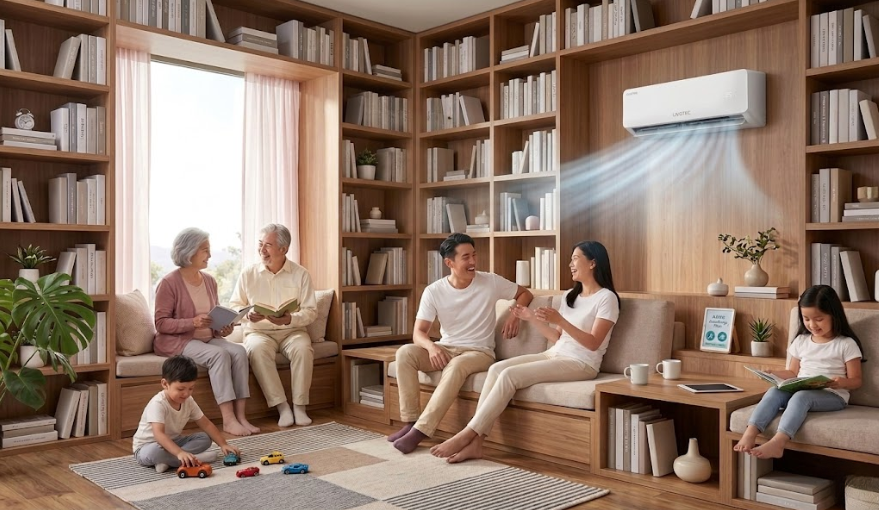 Livotec DHV Series giúp hạn chế tối đa các tác nhân gây dị ứng trong không khí