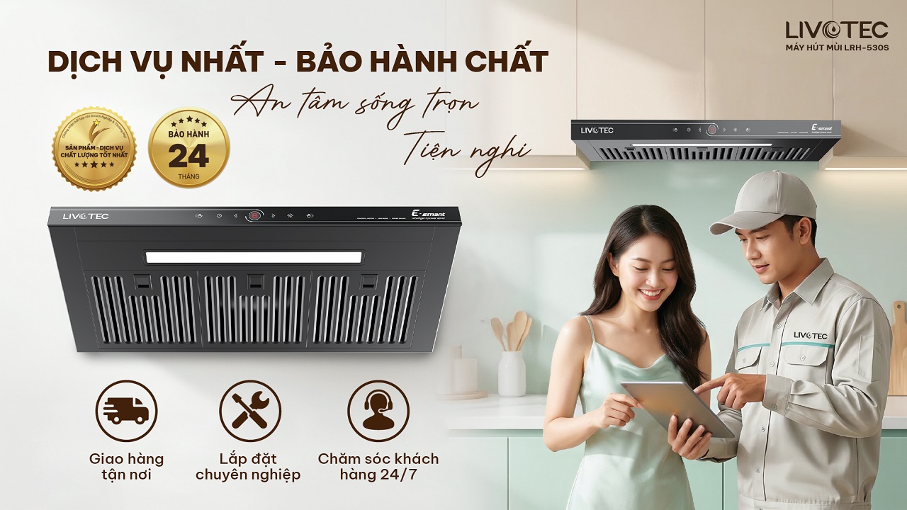 Livotec E-Smart LRH-530S bảo hành chính hãng 24 tháng